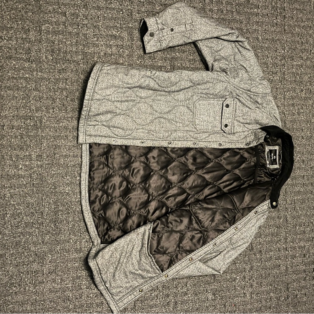 Womans windriver Gray Quilted Jacket